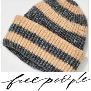 Gorgeous, free people harbor marled beanie❤️NWT